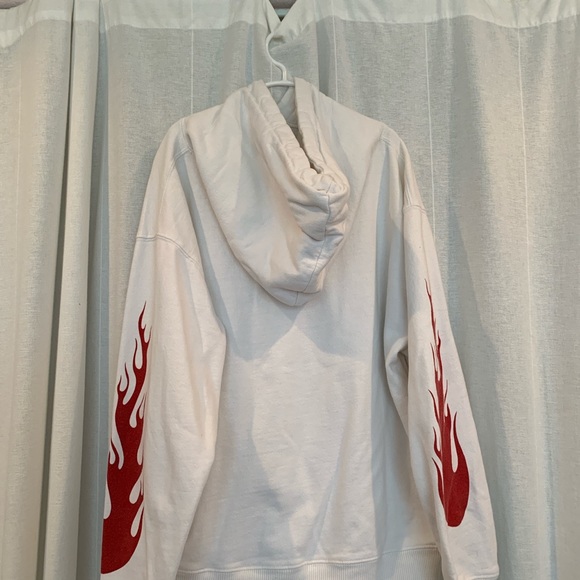 Red flame Brandy Melville hoodie - Picture 2 of 2